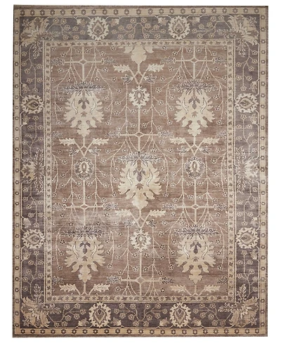 Nourison Home Aldora ALD03 Gray 5'6" x 8' Area Rug