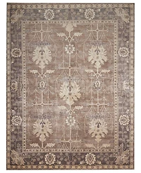 Nourison Home Aldora ALD03 Gray 5'6" x 8' Area Rug