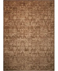Nourison Home Silken Allure Slk17 Chocolate Rug