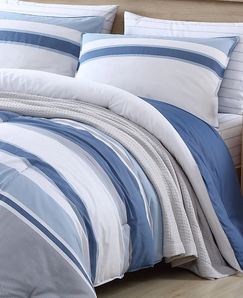 Nautica Trimmer Reversible 3-Pc. Comforter Set, Full/Queen
