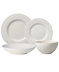 Villeroy & Boch Manufacture Rock 4-Piece Place Setting