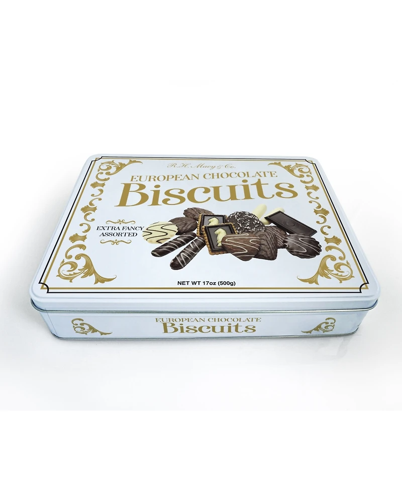 R.h. Macy & Co. European Chocolate Biscuit Tin