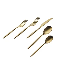 Godinger Milano Matte 20 Piece Flatware Set, Service for 4