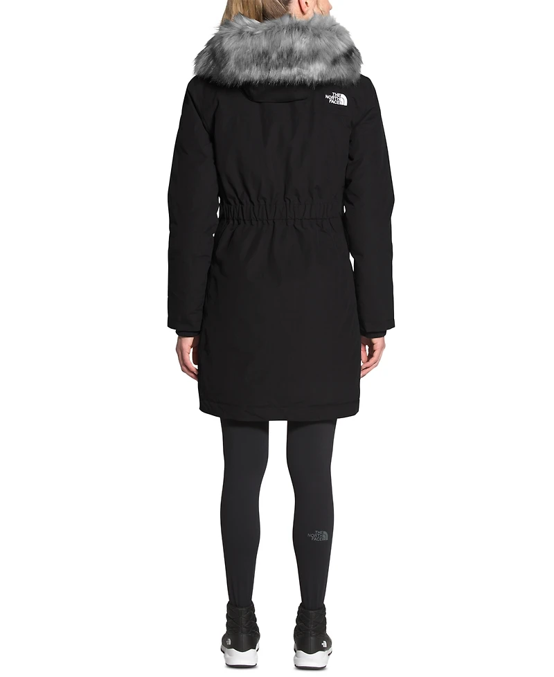 The North Face Women's Arctic Hooded Faux-Fur-Trim Parka