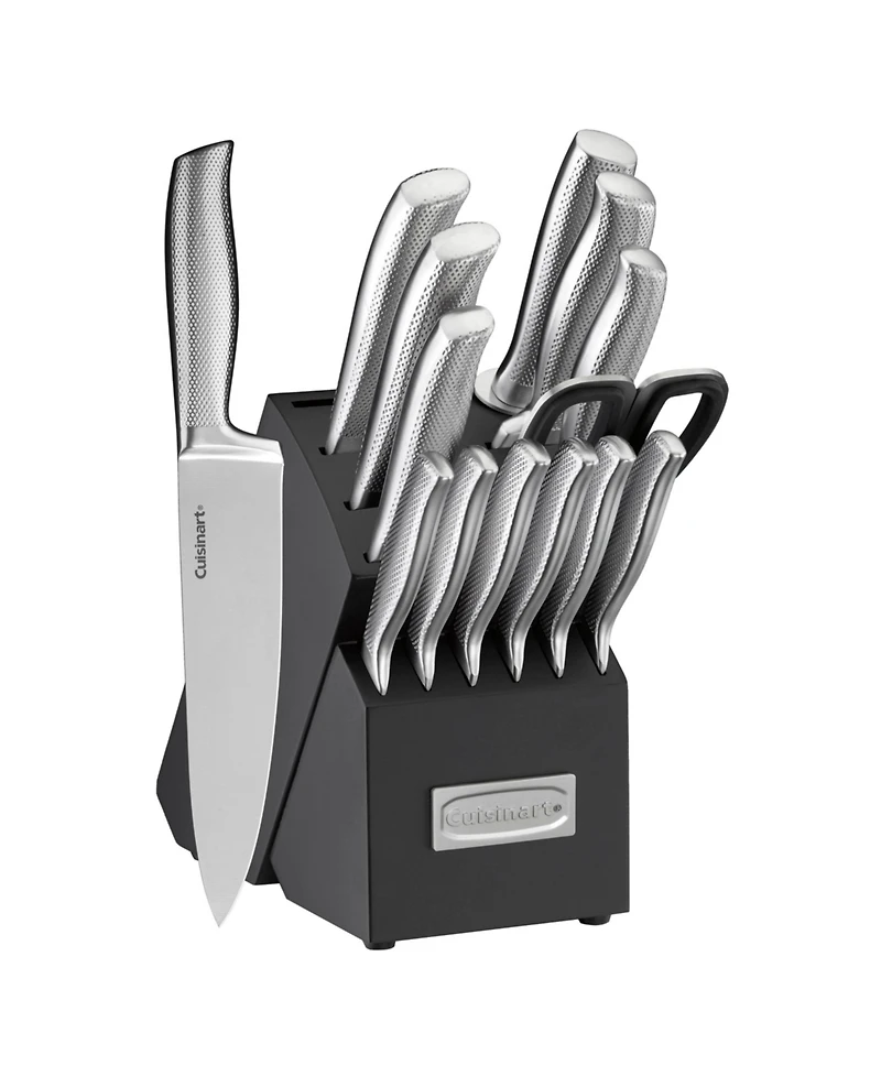Cuisinart German Stainless Steel Hollow Handle 15-Pc. Cutlery Set