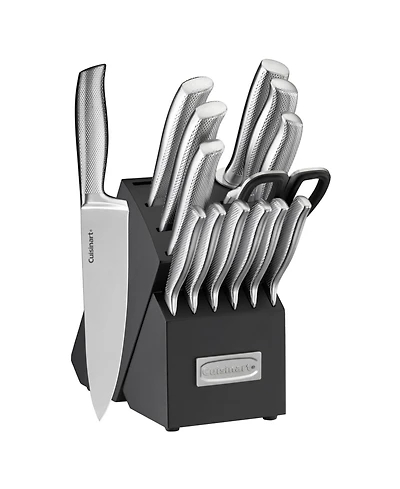 Cuisinart German Stainless Steel Hollow Handle 15-Pc. Cutlery Set