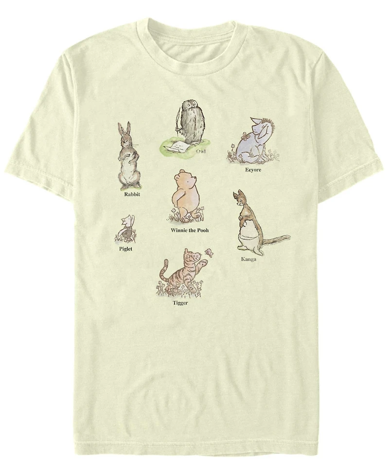Fifth Sun Men's Winnie Poster Short Sleeve T-Shirt