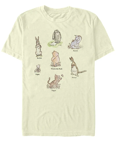 Fifth Sun Men's Winnie Poster Short Sleeve T-Shirt