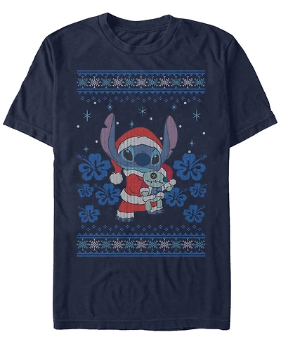 Fifth Sun Men's Holiday Stitch Short Sleeve T-Shirt