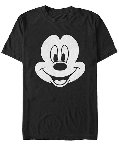 Fifth Sun Men's Big Face Mickey Short Sleeve T-Shirt