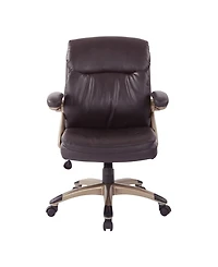 Osp Home Furnishings Executive Low Back Office Chair