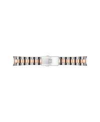 Tissot Women's Swiss Pr 100 Sport Chic T-Classic Diamond-Accent Two-Tone Stainless Steel Bracelet Watch 36mm