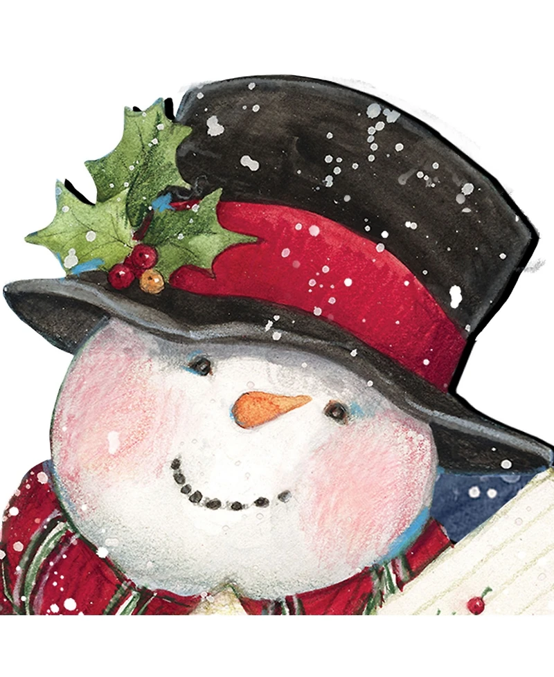 Designocracy by Susan Winget Dark Night Presents Santa Outdoor, Wall and Lawn Decor