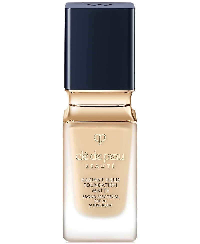 Cle de Peau Beaute Radiant Fluid Foundation Matte Broad Spectrum Spf 20 Sunscreen