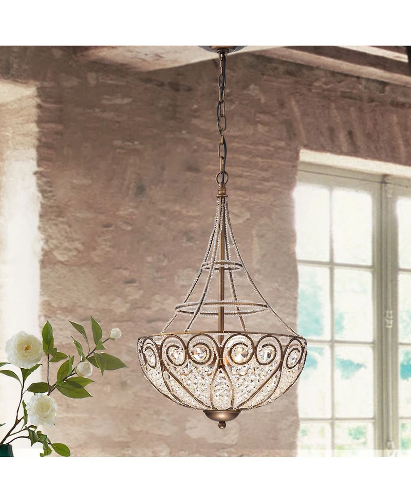 Home Accessories Gaspard 15" 4-Light Indoor Pendant Lamp with Light Kit