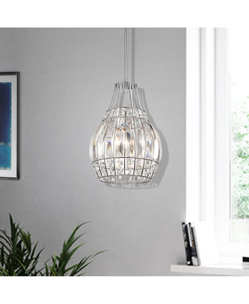 Home Accessories Claudia 7" 1-Light Indoor Pendant Lamp with Light Kit