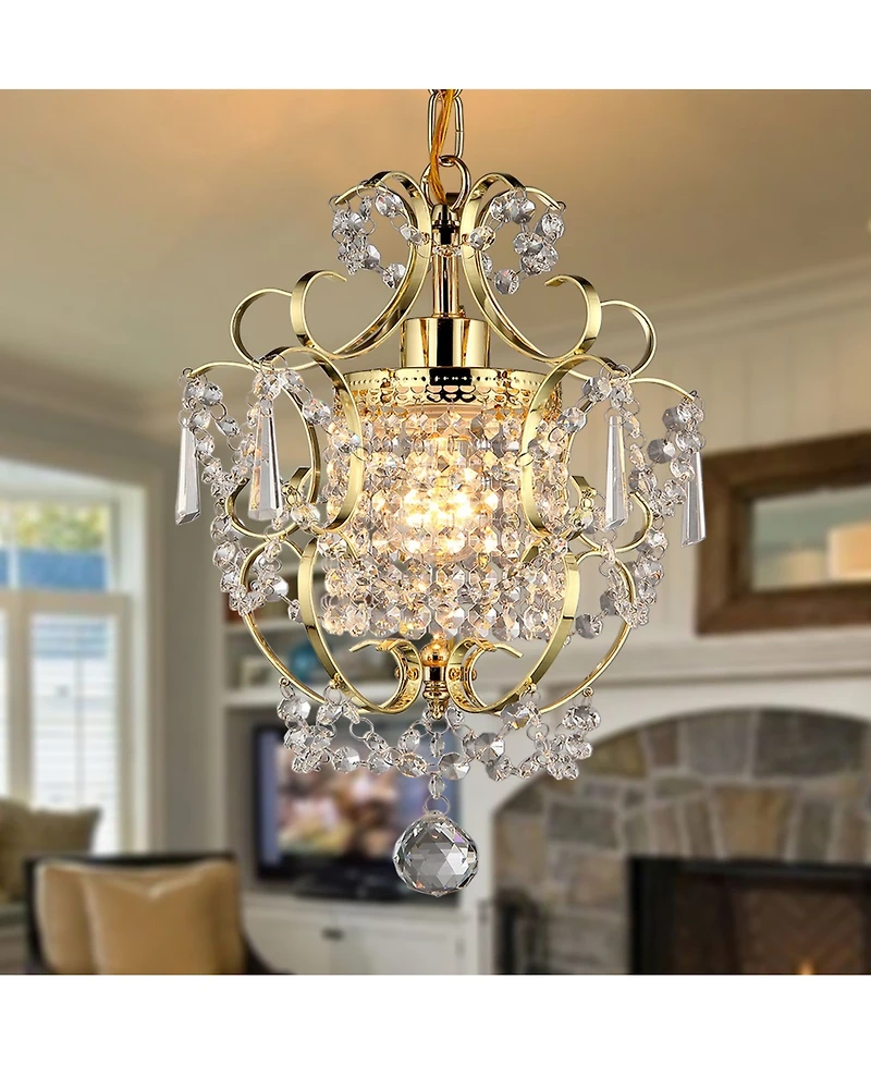 Home Accessories Emily 10" 1-Light Indoor Chandelier with Light Kit