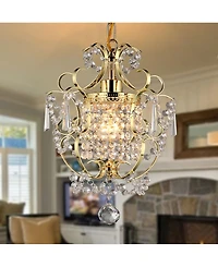 Home Accessories Emily 10" 1-Light Indoor Chandelier with Light Kit
