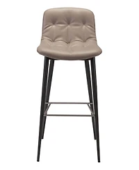 Zuo Tangiers Bar Chair, Set of 2