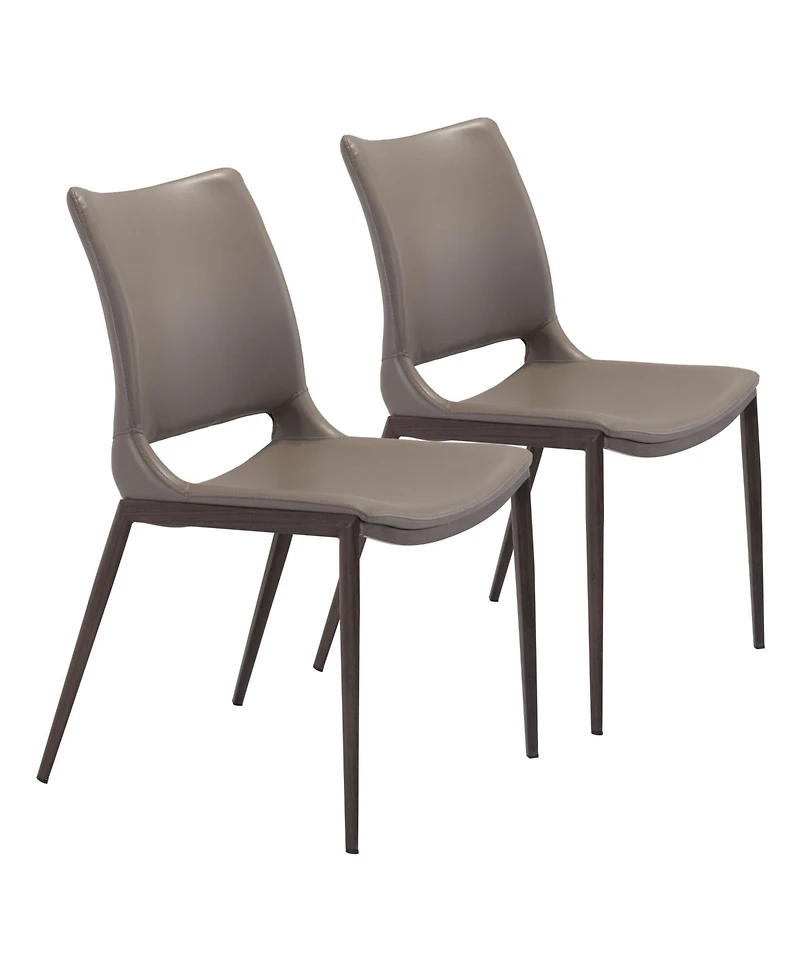 Zuo Ace Dining Chair, Set of 2