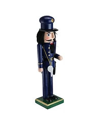 Northlight Wooden Christmas Nutcracker Police Officer