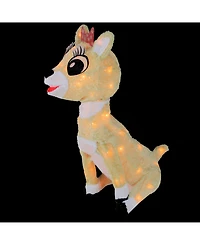 Northlight Pre-Lit Rudolph The Red Nosed Reindeer Clarice Christmas Outdoor Decor
