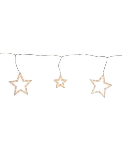 Northlight Clear Star Shaped Icicle Christmas Lights