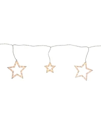 Northlight Clear Star Shaped Icicle Christmas Lights