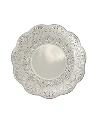 Elama Lace 16 Pc. Dinnerware Set, Service for 4