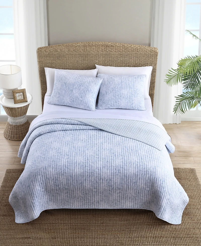 Tommy Bahama Home Makena Reversible 3-Pc. Quilt Set