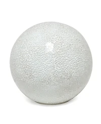 Simple Designs 1 Light Mosaic Stone Ball Table Lamp