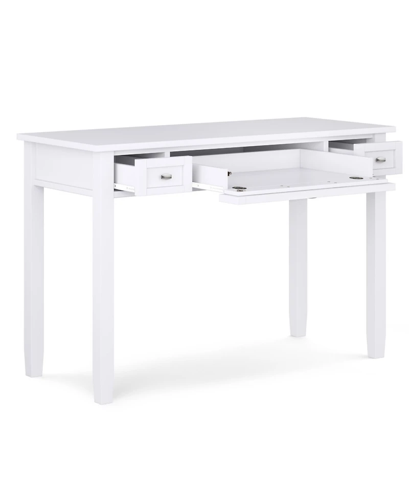 Simpli Home Warm Shaker Solid Wood Desk