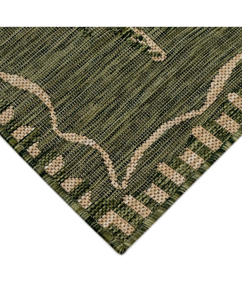 Liora Manne' Carmel Dragonfly 4'10" x 7'6" Outdoor Area Rug