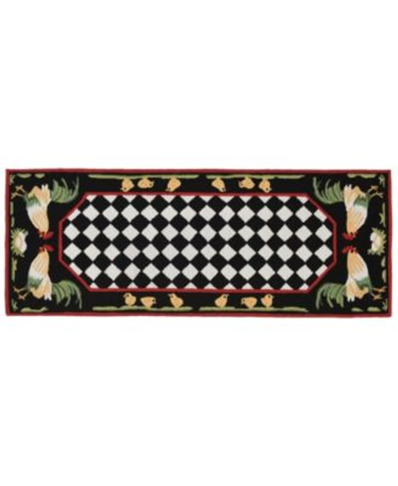 Liora Manne Frontporch Rooster Rug