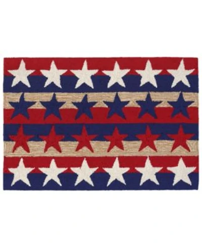 Liora Manne Frontporch Stars Stripes Rug
