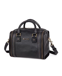 Old Trend Women's Genuine Leather Mini Trunk Crossbody Bag