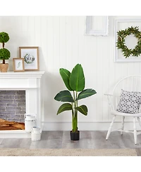 Nearly Natural Travelers Palm Artificial Plant, Real Touch