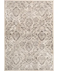 Closeout! Portland Textiles Alexia Tago Silver 5' x 7'3" Area Rug