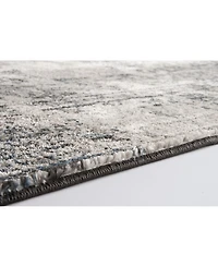 Closeout! Portland Textiles Corfu Goddard Bone 7'10" x 9'10" Area Rug