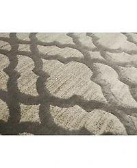 Closeout! Portland Textiles Corfu Connie Bone 5' x 7'6" Area Rug