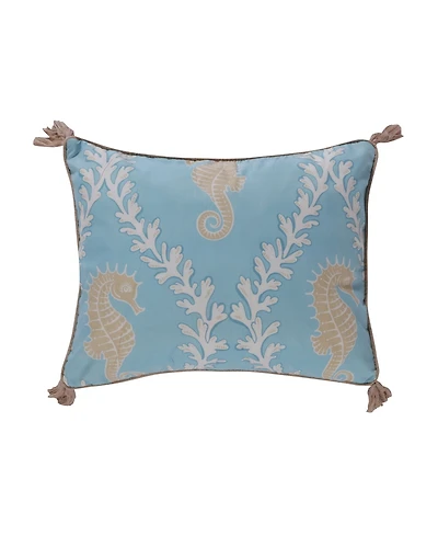 Levtex Kailua Quilted TasselDecorative Pillow, 14" x 18"