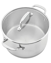 KitchenAid 3-Ply Base Stainless Steel 11 Piece Cookware Induction Pots and Pans Set