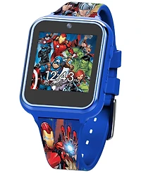 Accutime Kid's Avengers Silicone Strap Touchscreen Smart Watch 46x41mm