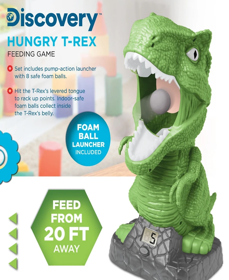 Discovery Game T-Rex Feeding with Sound