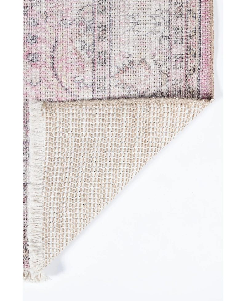 Momeni Helena Hel-4 Pink 2'6" x 8' Runner Rug