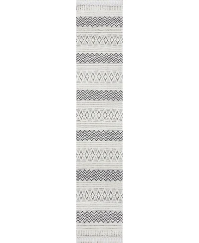 Momeni Odessa Ode-4 Gray 2'3" x 10' Runner Rug