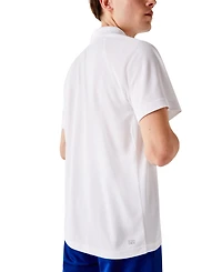 Lacoste Men's Breathable Run-Resistant Interlock Polo Shirt
