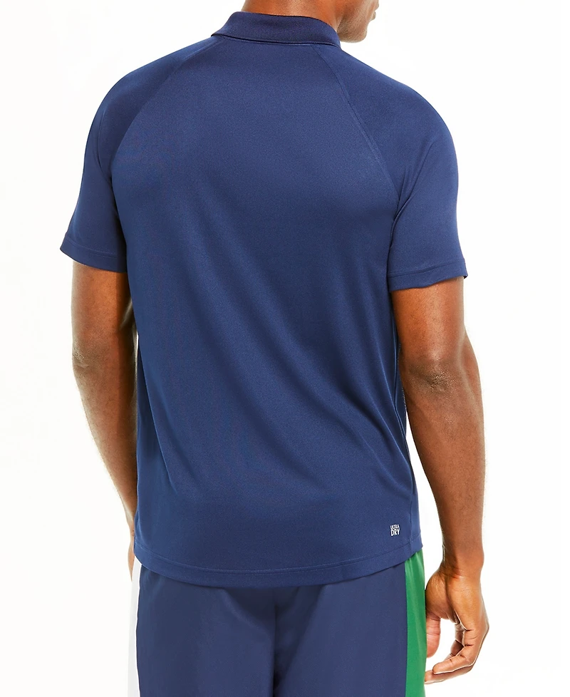 Lacoste Men's Breathable Run-Resistant Interlock Polo Shirt