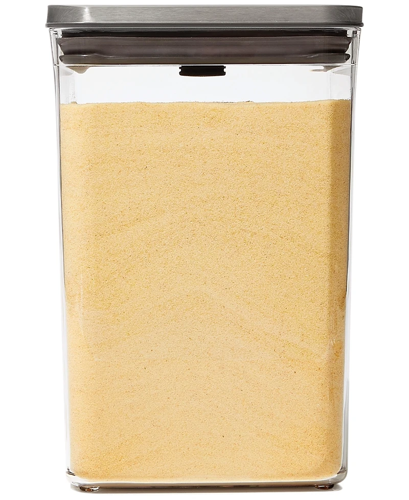 Oxo Steel Pop Big Square Medium 4.4-Qt. Food Storage Container