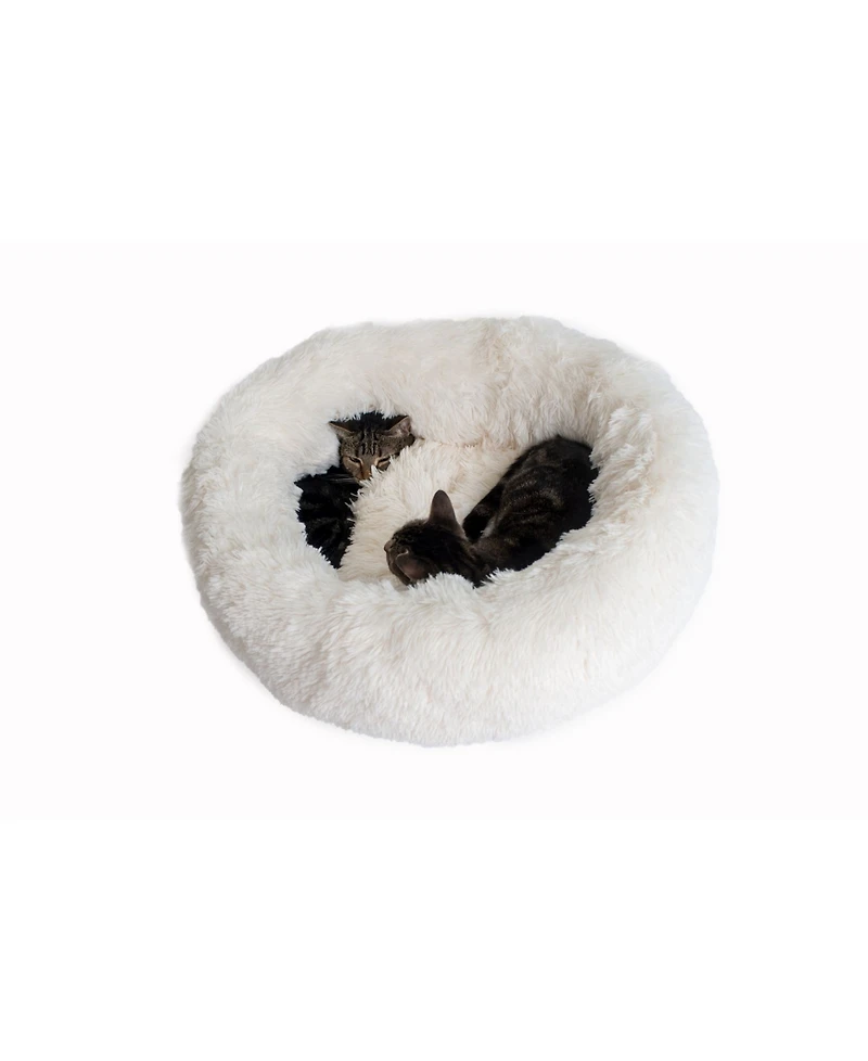 Armarkat Cuddle Bed C70NBS-m, Ultra Plush And Soft Warming Donut Pet Bed